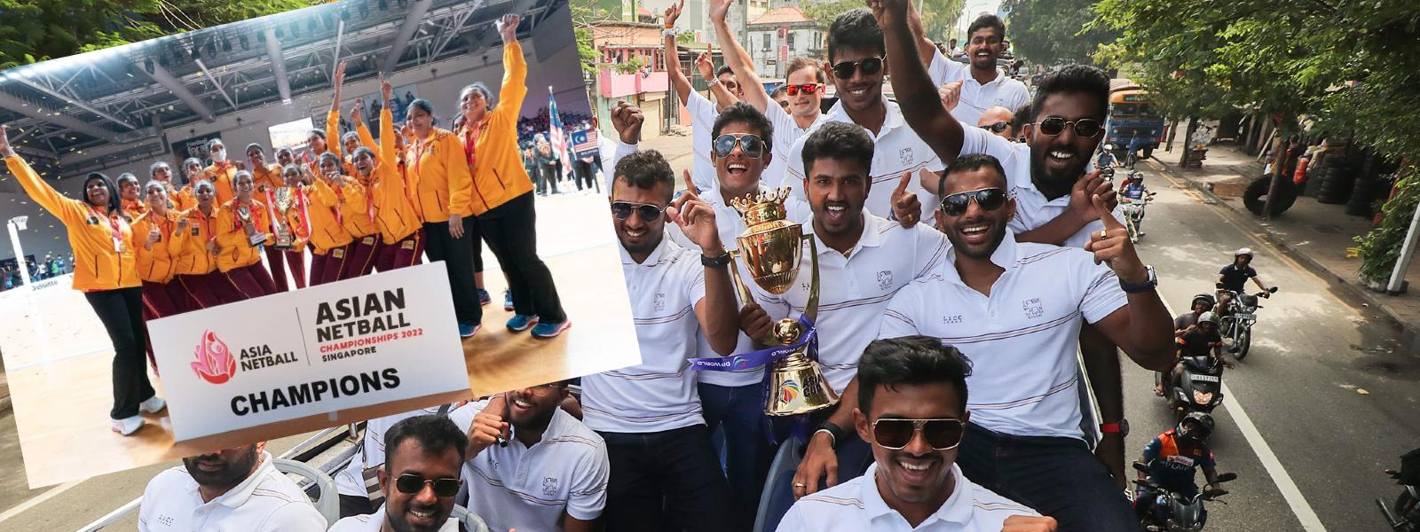 (VIDEO) Asia Champions return to Sri Lanka